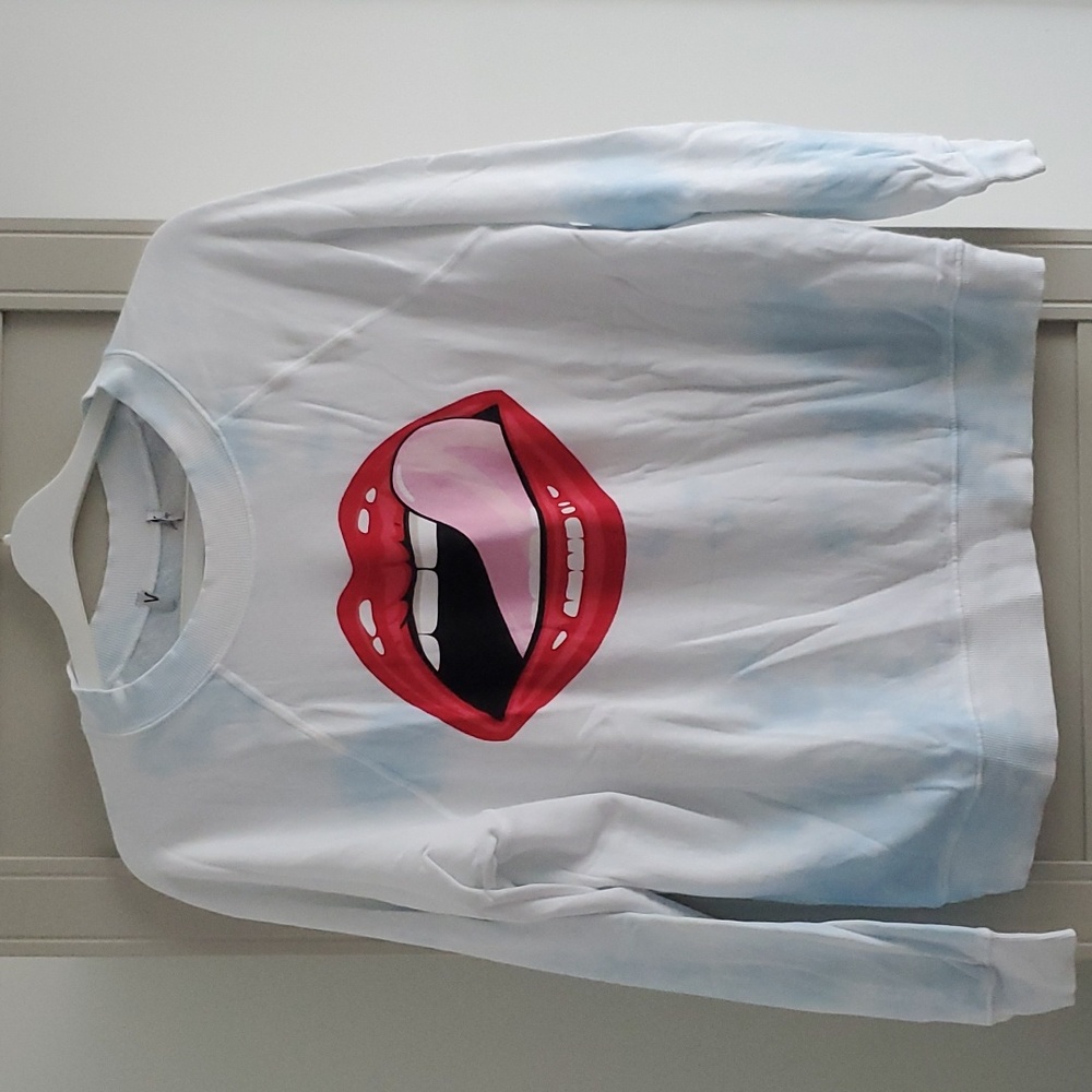 Wildfox Licking Lips Top